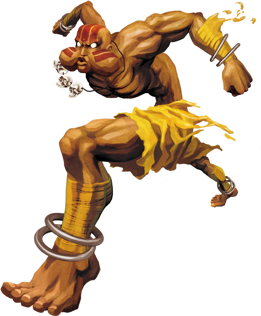 Image Result For Dhalsim Capcom - Street Fighter Game Characters (885x1080)