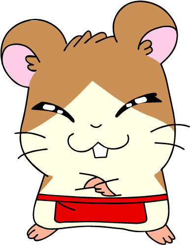 #hamtaro - Howdy Hamtaro (417x500)