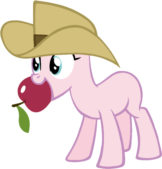 Base 'this Cowpony Gives You An Apple' By - Apple Bucking Base Mlp (900x868)