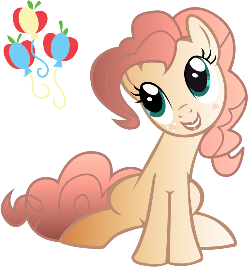 Applejack And Pinkie Fusion By Keytee-chan - My Little Pony Png (894x894)