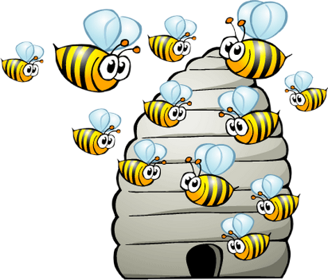 Honey And Bees - Honeybee (472x403)