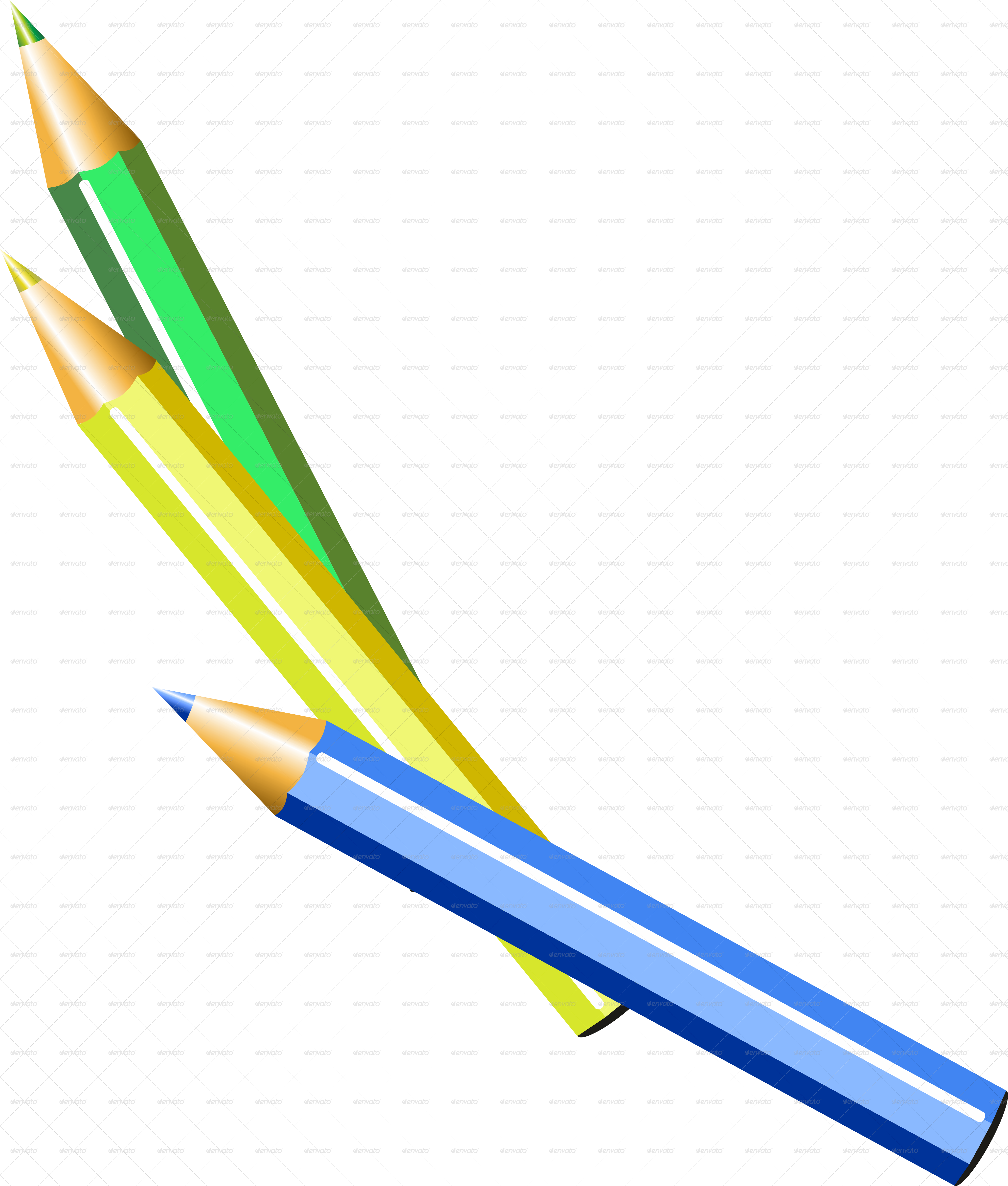 Keep Calm And Back To School - Cartoon School Pencil (4077x4798)