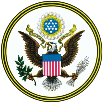The Current Rendering Of The Reverse Was Made By Teagle - Seal Of The United States (360x360)