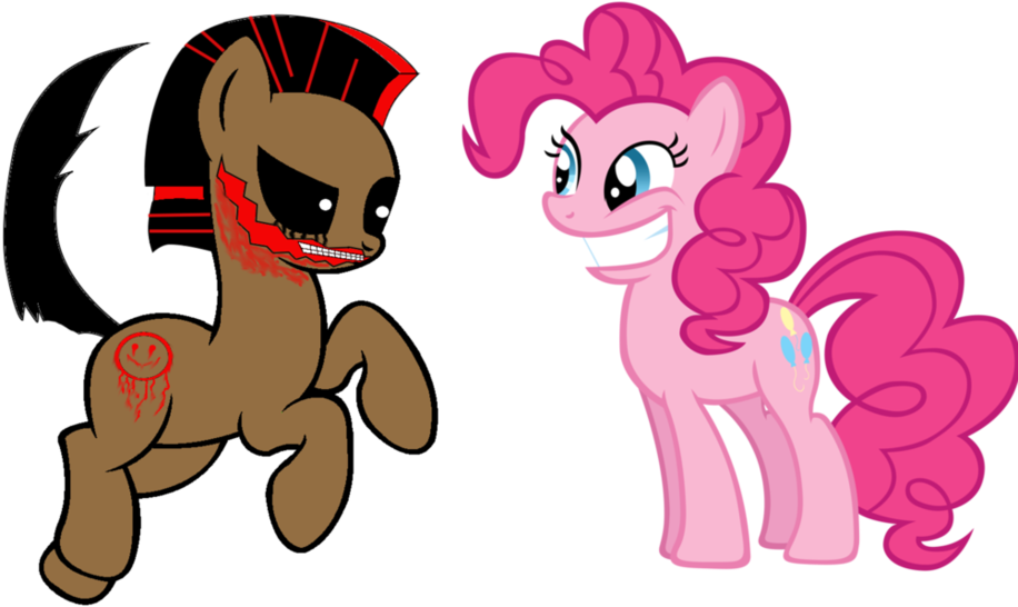 Pinkie Pie Meets Heaven Smile By Icebrony - Cartoon (937x852)