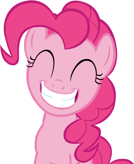 Smiling Pinkie Pie Vector By Raynebowdash7 - Author (1023x559)