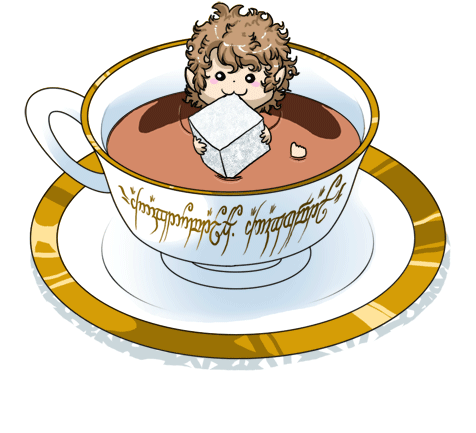 Pin Teacup Images Clip Art - Hobbit Tea Cup (500x457)