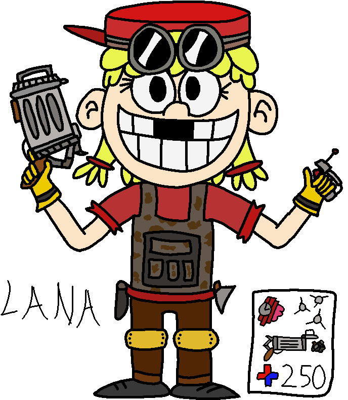 Lana Loud By Shaftedsorcerer - Digital Art (750x800)