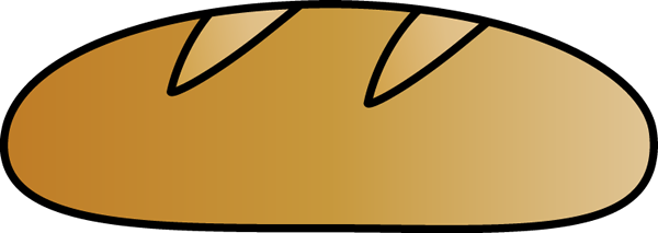 Clipart Of Italian, Bread And Downloaded - Sea Kayak (600x213)