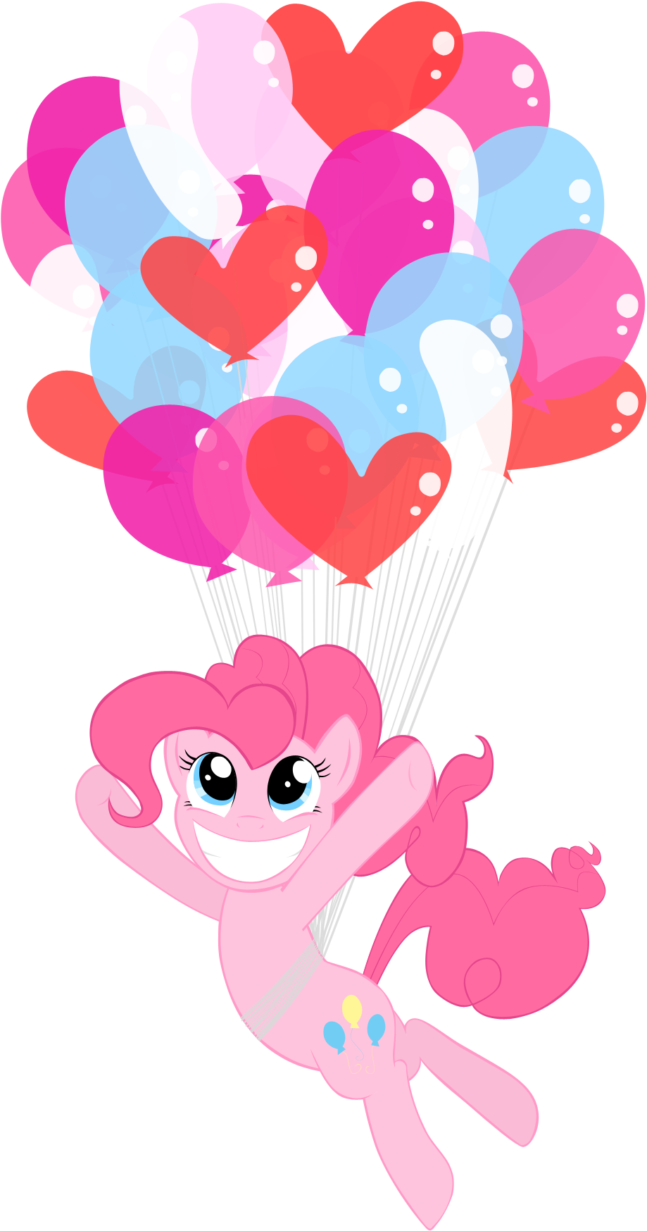 My Little Pony Pinkie Pie Balloons (1000x1774)