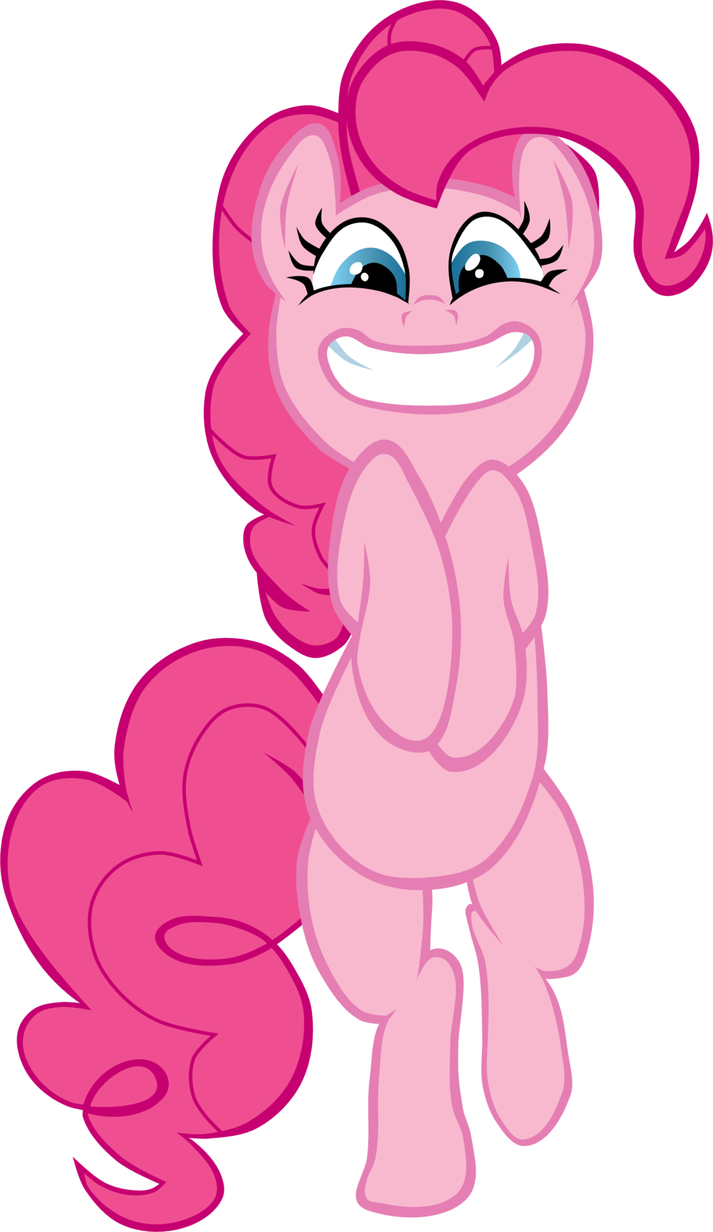 Pinkie Pie Rarity Fluttershy Applejack Pony Pink Cartoon - Pinkie Pie Angry Face (1024x1769)
