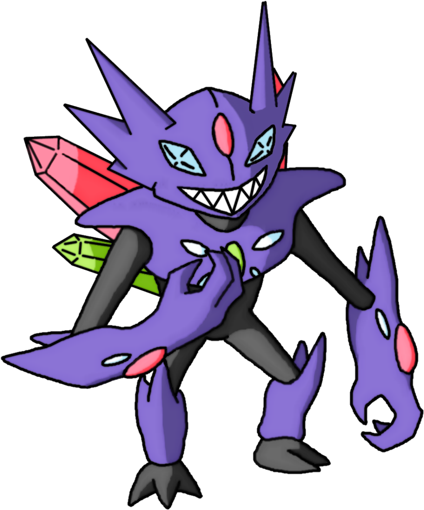 Carneleye By Ep1cshad0w Sableye Evolution - Does Sableye Evolve Into (900x1082)