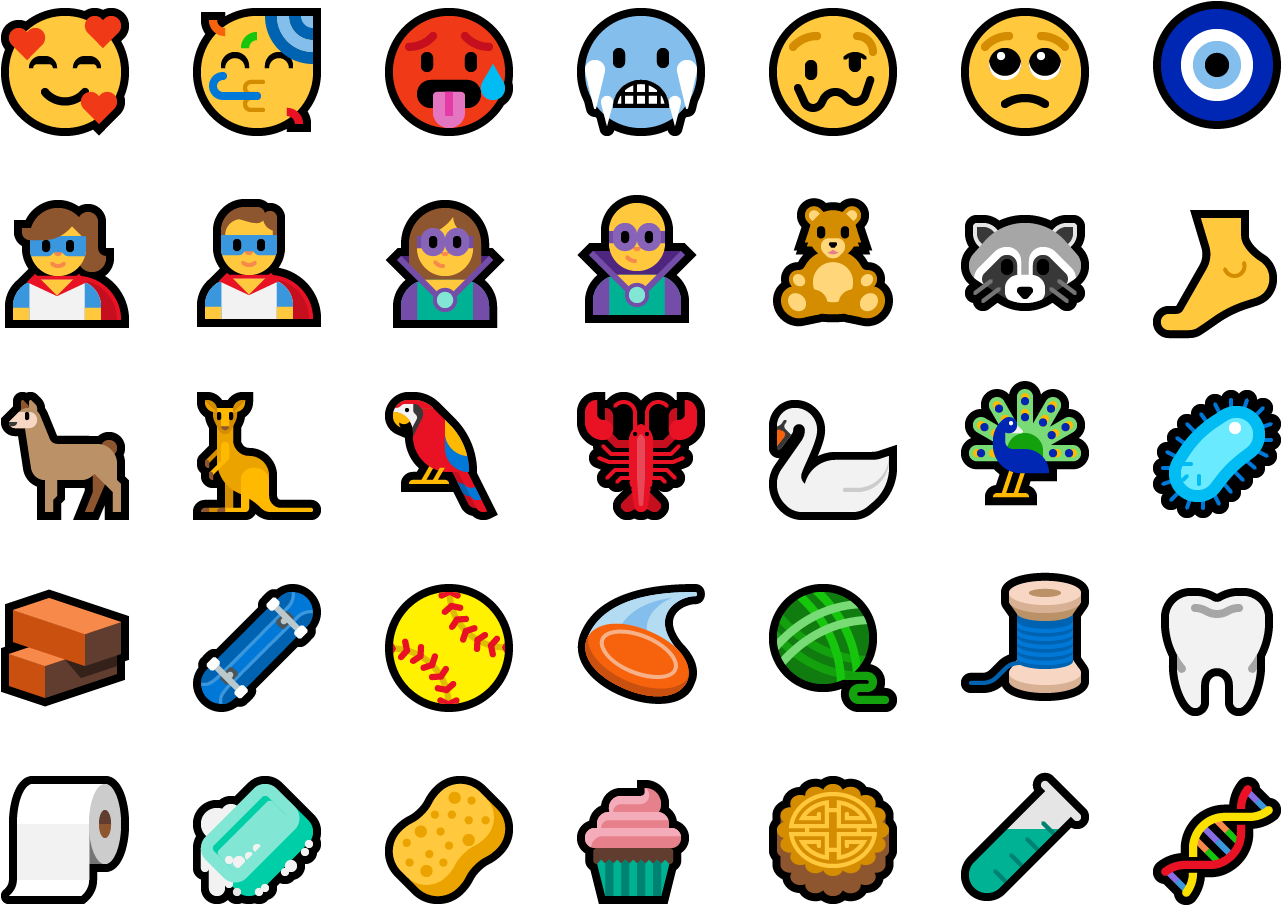 Edge Has Received New Group Policies And Mdm Settings - Windows 10 Fall Creators Update Emoji (1344x960)