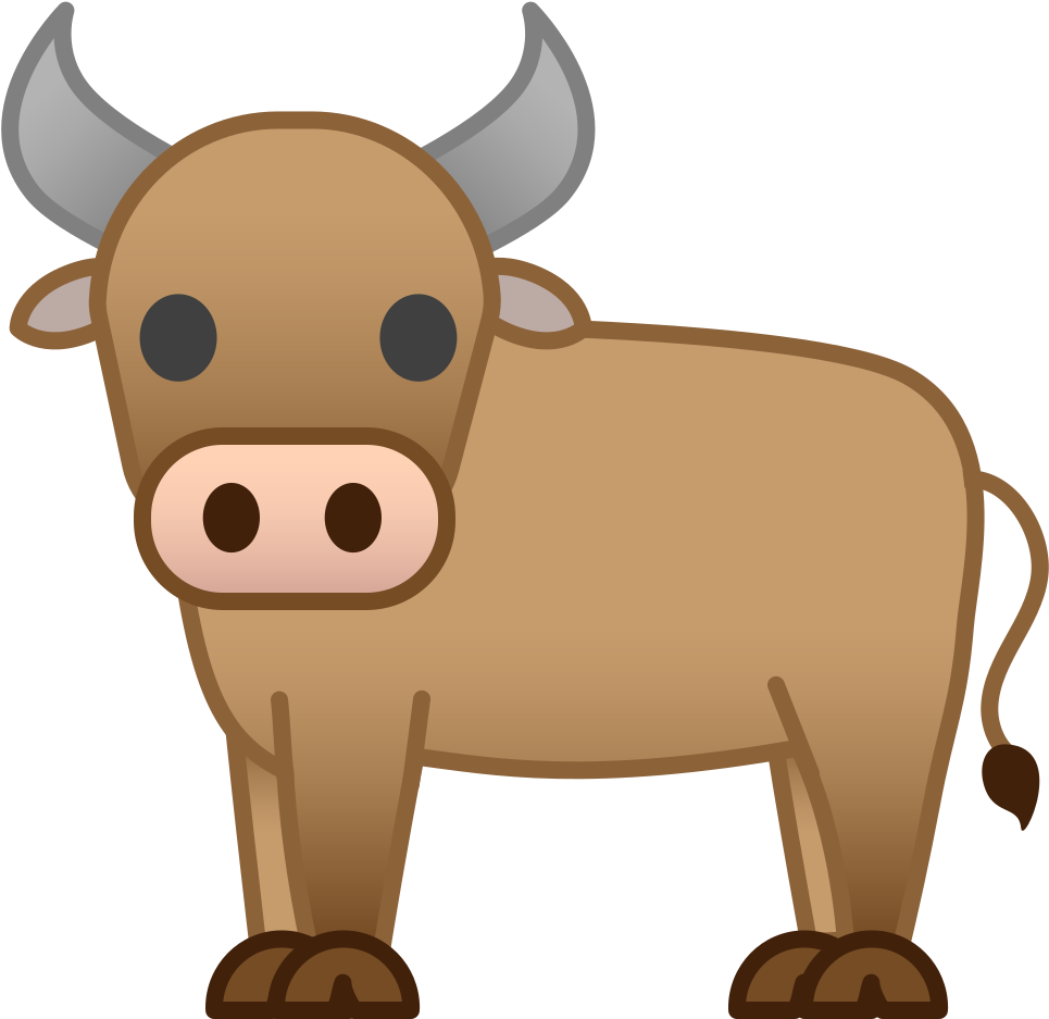 Ox Clipart Animal Food - Ox Icon (1024x1024)