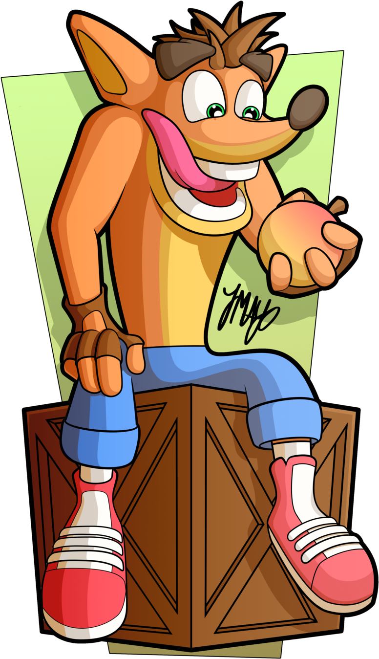 Sane By Mayo101 - Crash Bandicoot N Sane Trilogy Drawing (1024x1448)