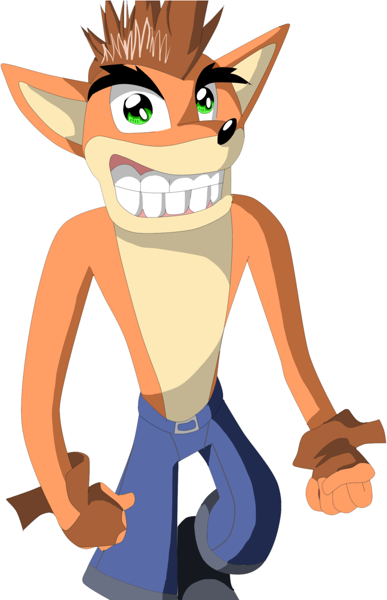 Crash Bandicoot By Truebluehero Crash Bandicoot By - Crash Bandicoot (900x1174)