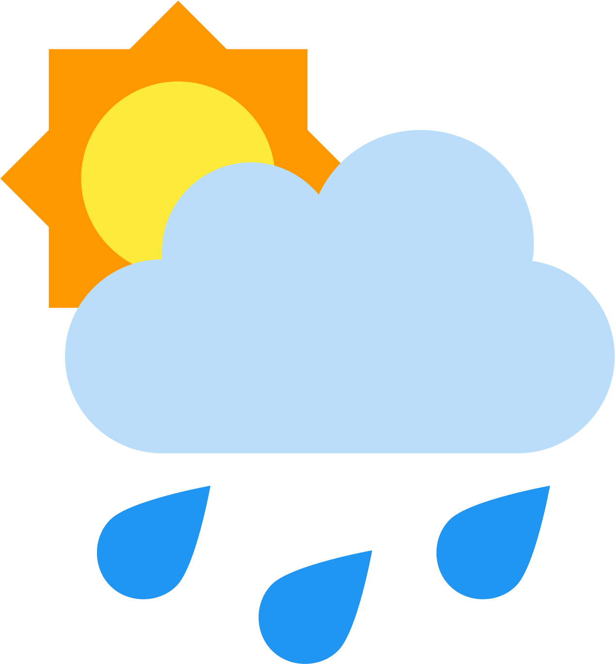 Rain Cloud Icon - Rain Icon (1600x1600)
