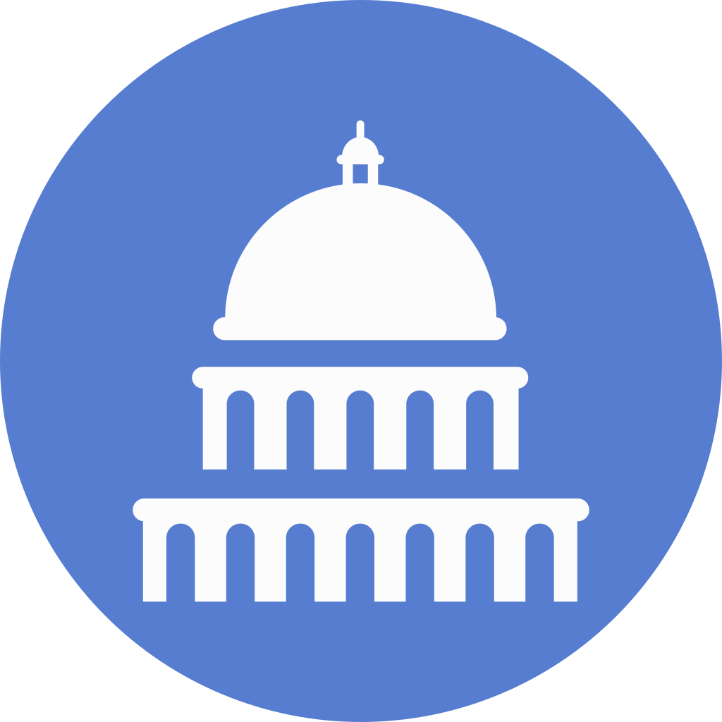 Election United States Capitol Icon - Capitol Icon (1024x1024)