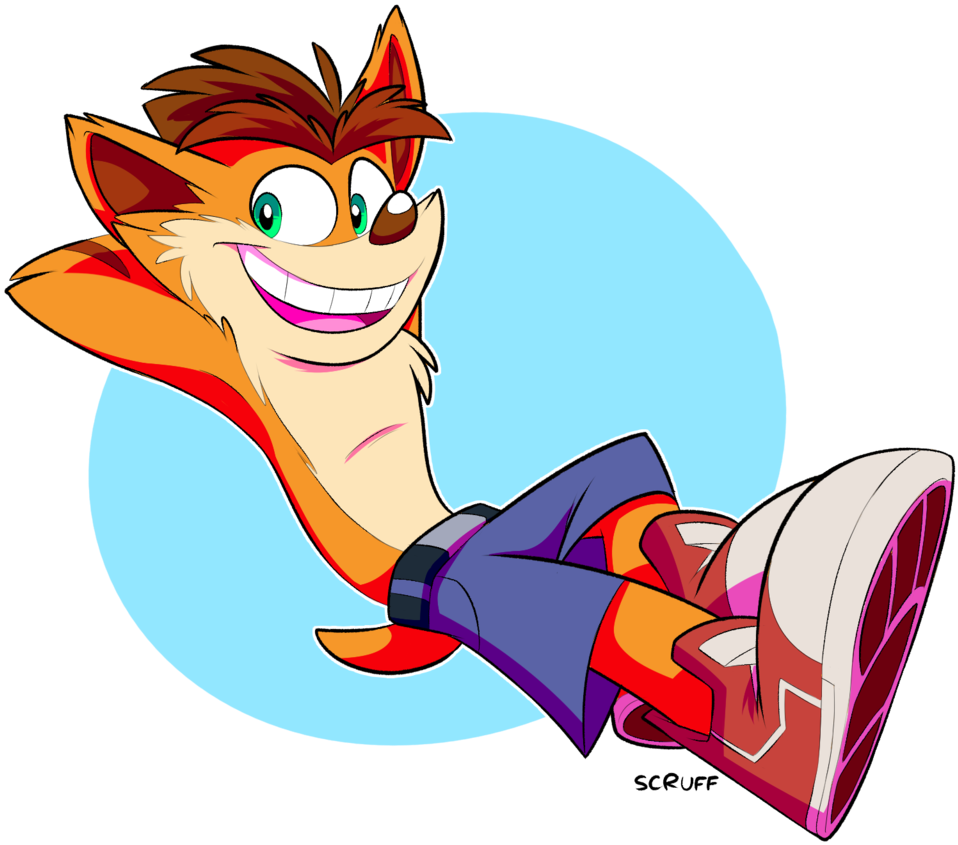 Crash Bandicoot By Scruffster Crash Bandicoot By Scruffster - Crash Bandicoot Concerpt Art (1024x896)