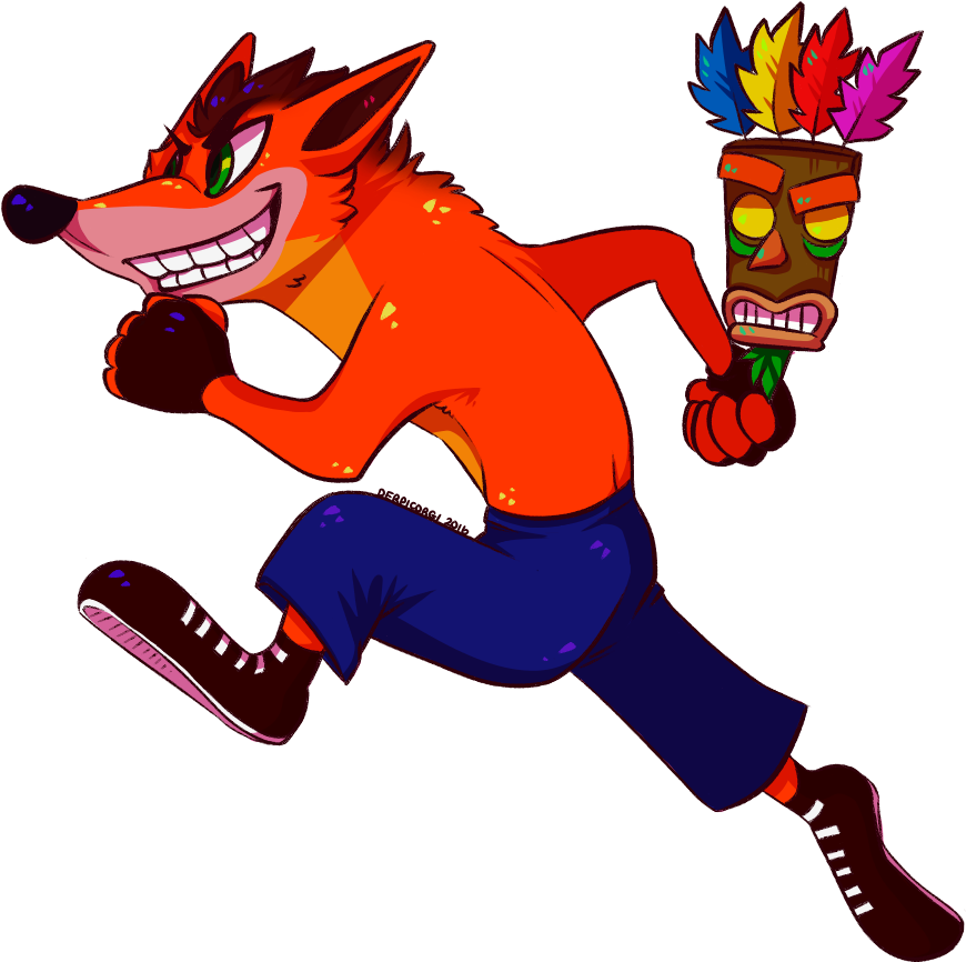 Crash Bandicoot By Gecko Tooth Crash Bandicoot By Gecko - Crash Bandicoot (900x900)