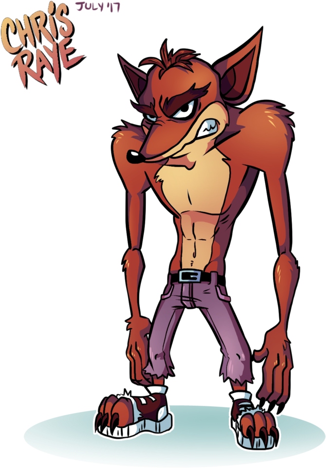 Crash Bandicoot Fanart (800x1000)