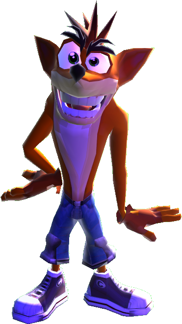 Crash Bandicoot Render By Ali-alhakeem - Crash Bandicoot Render (429x663)