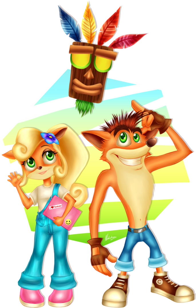 Crash Bandicoot - Cartoon (736x1086)