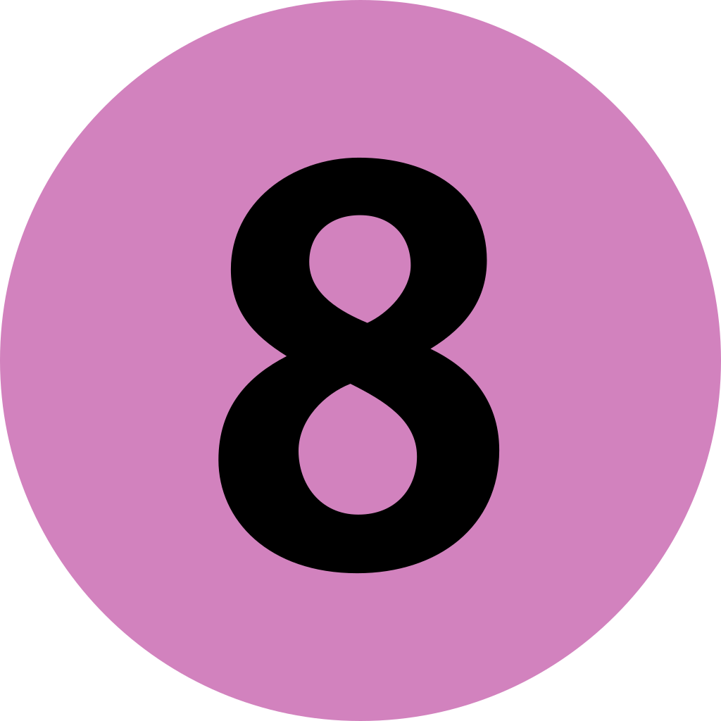 Paris M 8 Jms - Logo Metro 8 Png (1024x1024)