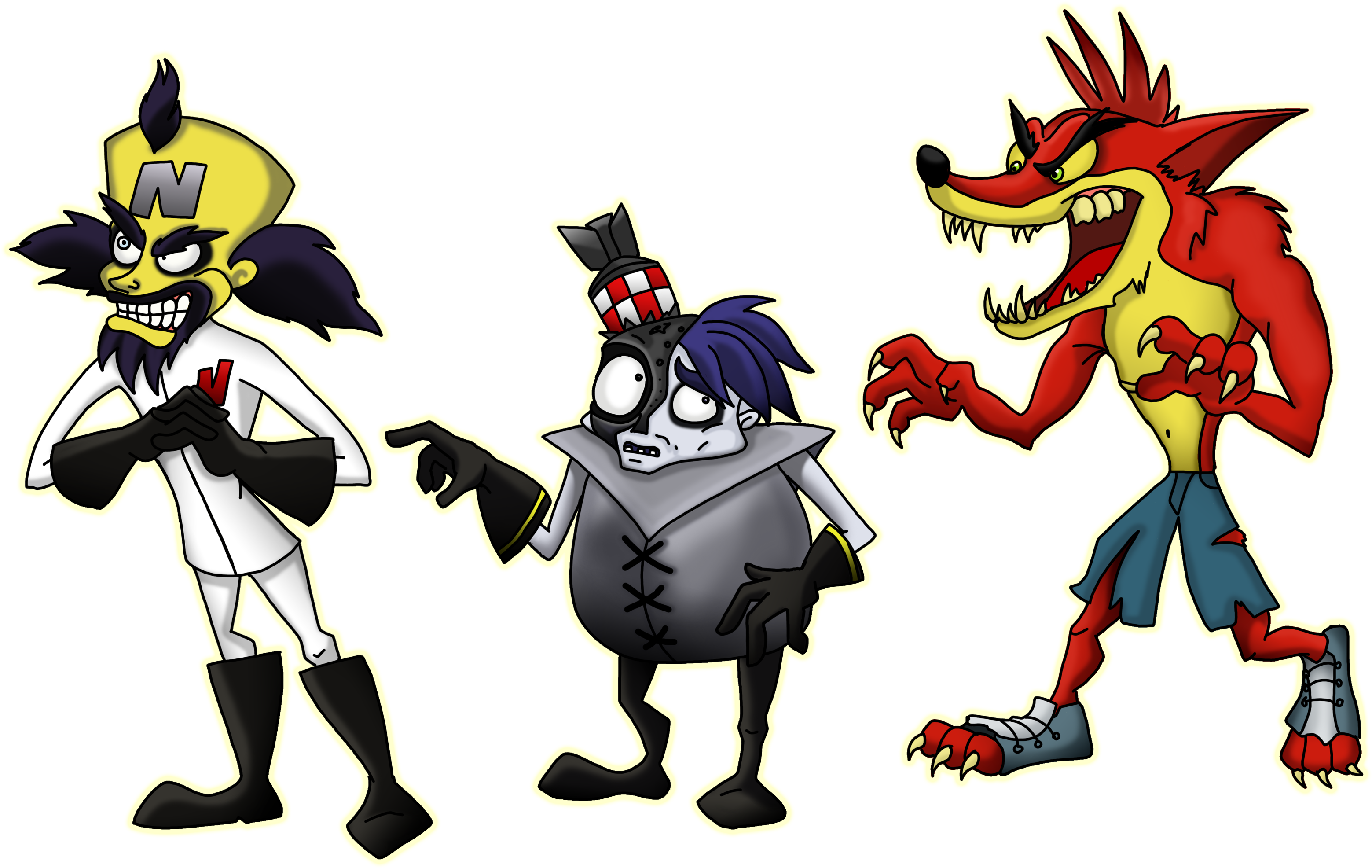Beware Of The Bandicoot By Letitse - Bandicoot (3500x2108)