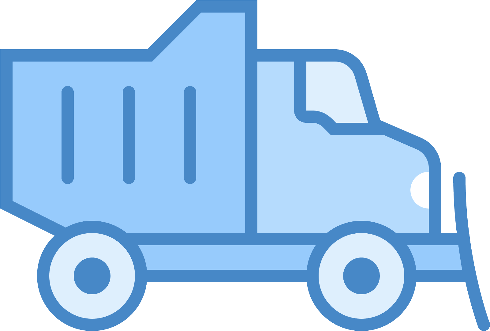 Camión Barredora Interestatal Icon - Snowplow (1600x1600)