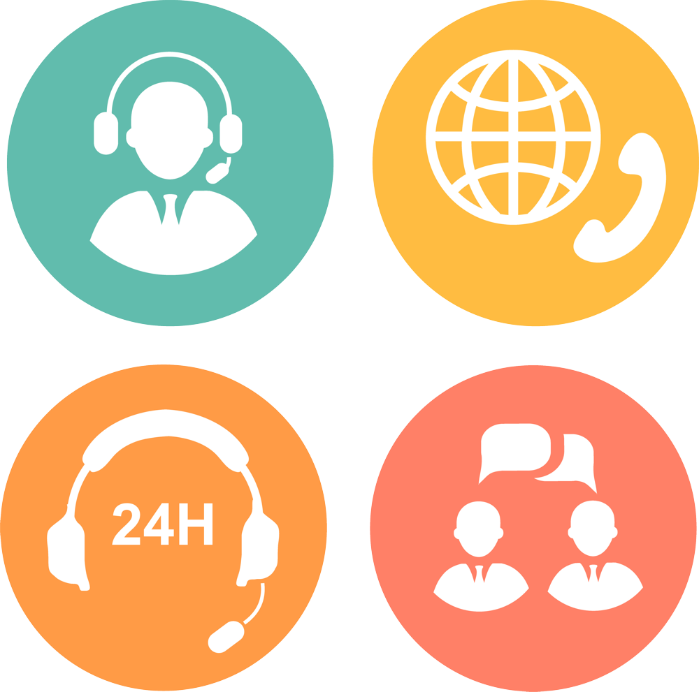 Call Center And Telemarketing Services For Your Company - Call Center System Icon (1000x991)