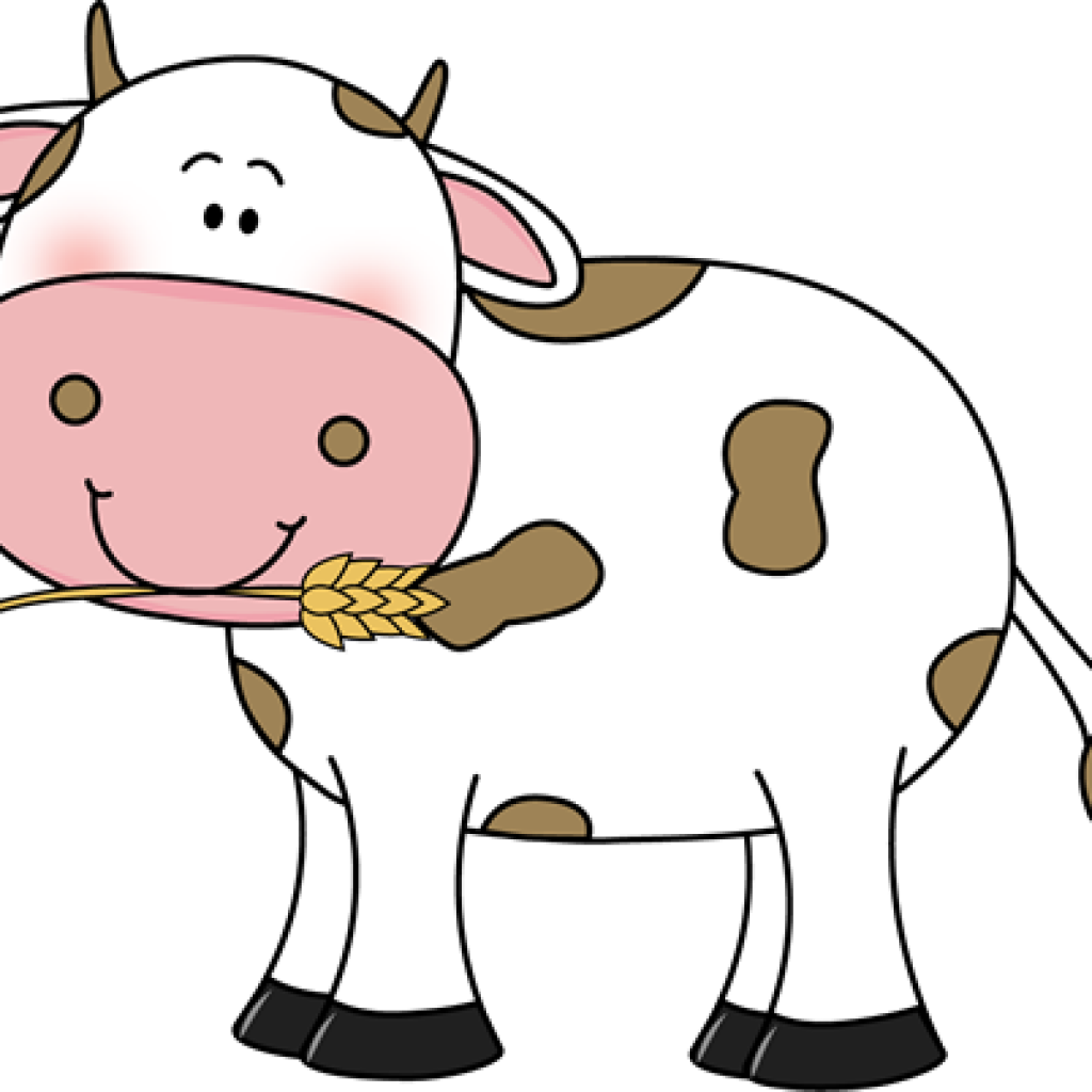 Free Cow Clipart Free Cow Clip Art Cow With Wheat In - Cute Cow Head Clipart (1024x1024)