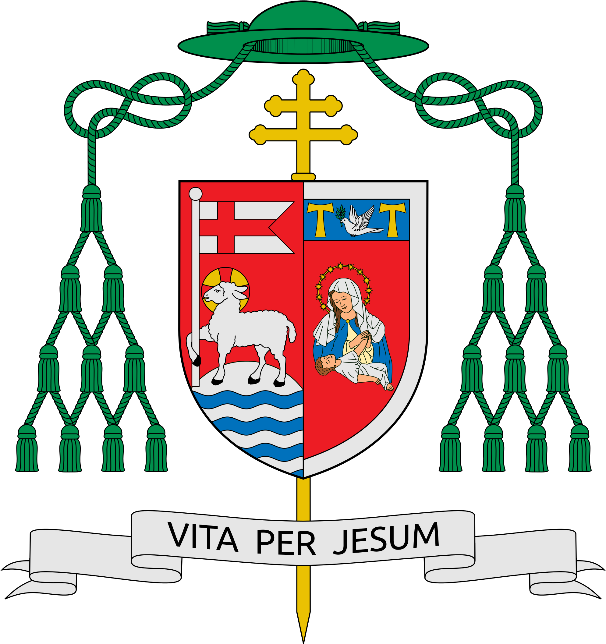 Archbishop Tobin Coat Of Arms (2000x2132)