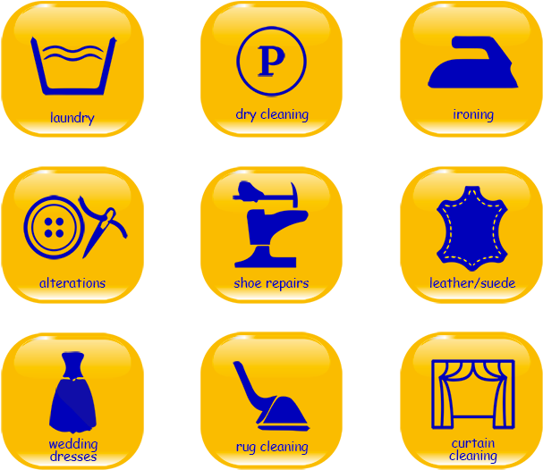 Laundry Services Icons - Store In A Cool And Dry Place Icon (718x525)