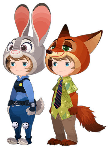 Img - Kingdom Hearts Unchained X Zootopia (363x496)