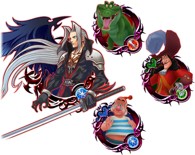 Kingdom Hearts Χ Sephiroth Kingdom Hearts Birth By - Sephiroth Kingdom Hearts (640x509)