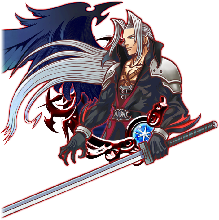 Kingdom Hearts - Kingdom Hearts Sephiroth (750x741)