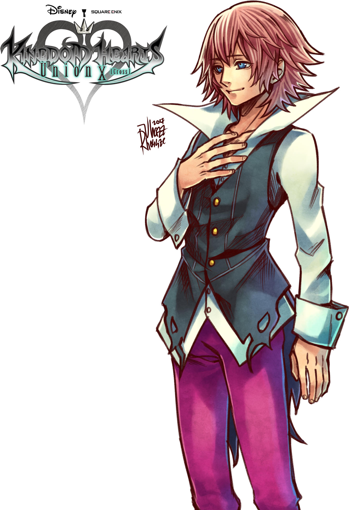 Isne Square Enix Cross Kingdom Hearts Χ Kingdom Hearts - Kingdom Hearts 358/2 Days (1600x2200)