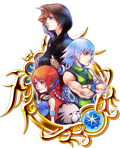 Commemorating The First Anniversary Of Kingdom Hearts - Kingdom Hearts Key Art 1 (409x501)
