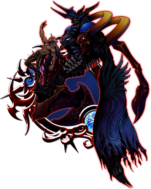 Kingdom Hearts A Titanic Battleship Heartless Created - World Of Chaos Kingdom Hearts (509x637)