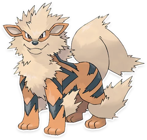 Pokémon Go Ash Ketchum Arcanine Growlithe - Arcanine Pokemon (512x512)
