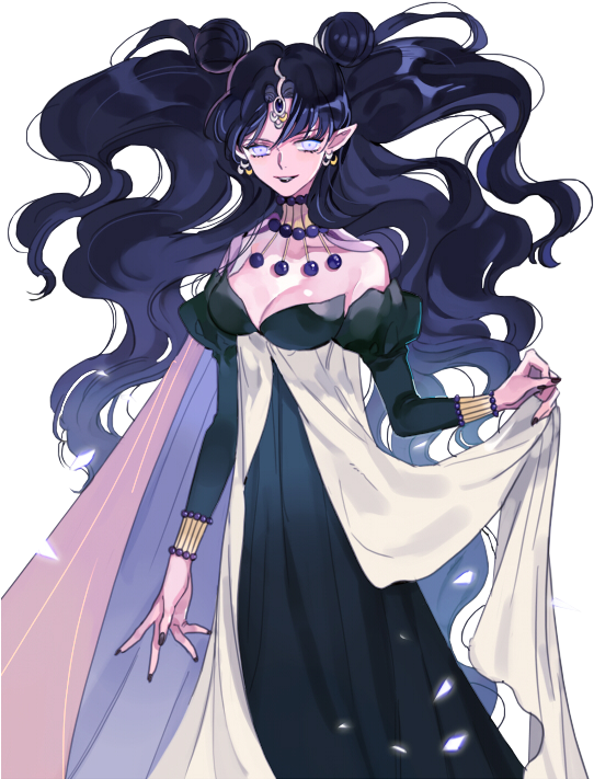 Queen Nehelenia Dead Moon Circus Sailor Moon Yume Sailor - Design (550x733)