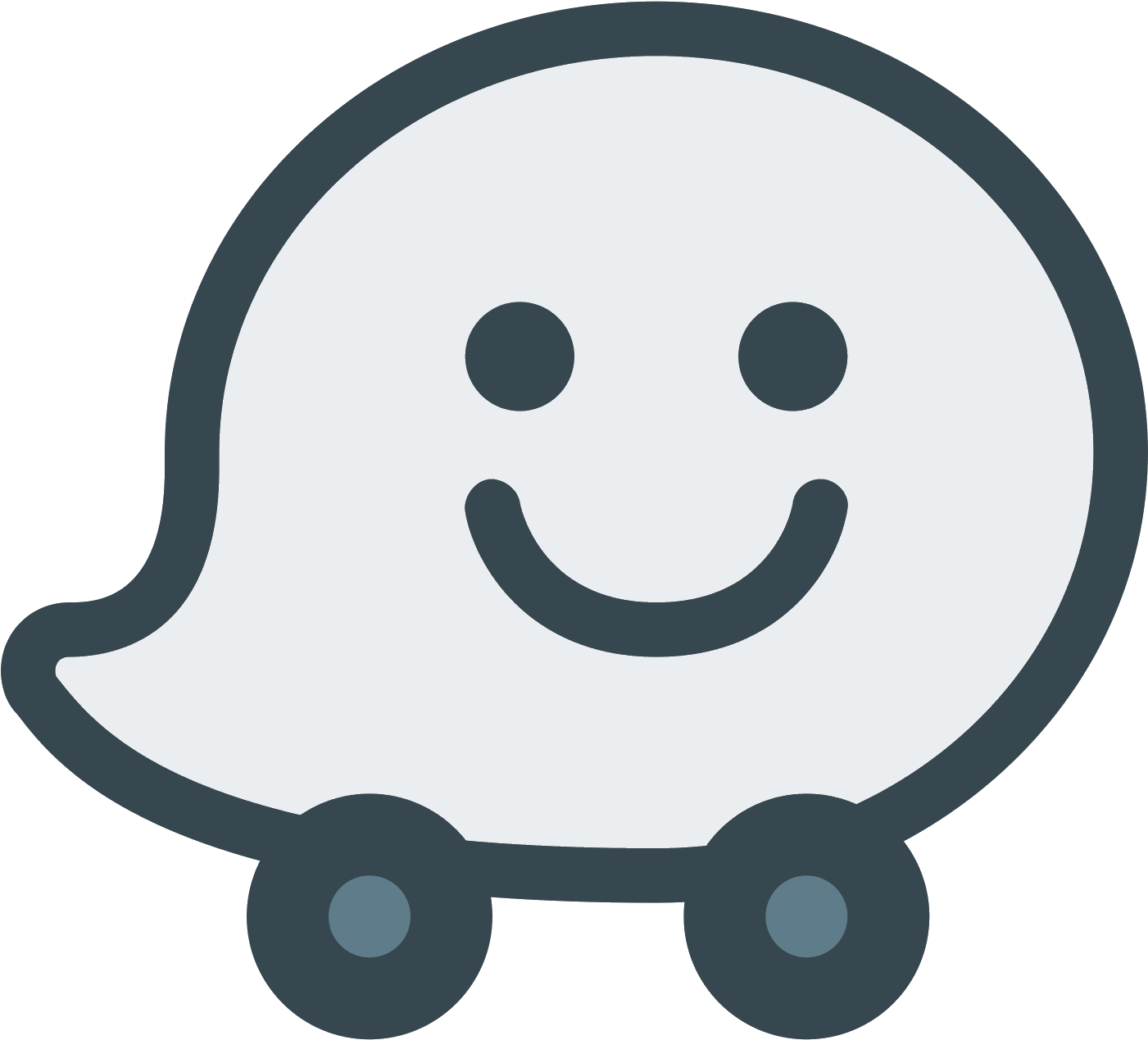 For Free, Or Unlock Other Formats For $5 - Waze Icon Png (1600x1600)