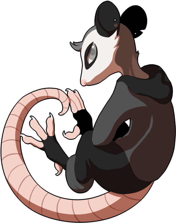 Trash Mammal By Birdfeets - Digital Art (620x782)