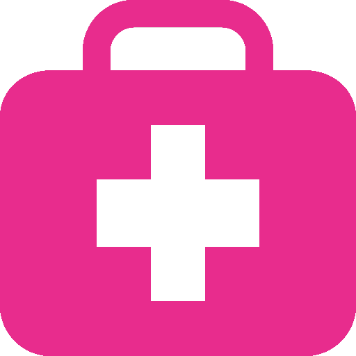 Contact Us For Health And Care Information In Central - First Aid Kit Silhouette (512x512)