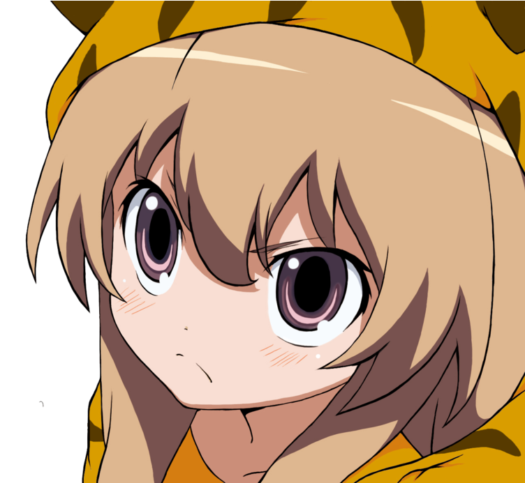 A Pouting Tiger - Aisaka Taiga Pout (1024x692)