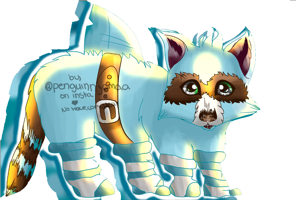 Bepper's Raccoon By Epicpenguindraws - Animal Jam Beppers Raccoon (998x667)