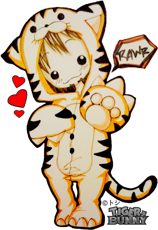 Source - Fc06 - Deviantart - Net - Report - Anime Chibi - Tiger & Bunny (561x800)