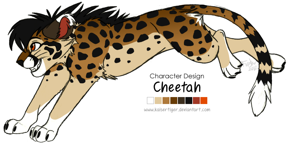 28 Collection Of Anime Cheetah Drawing - Drawing (1009x505)