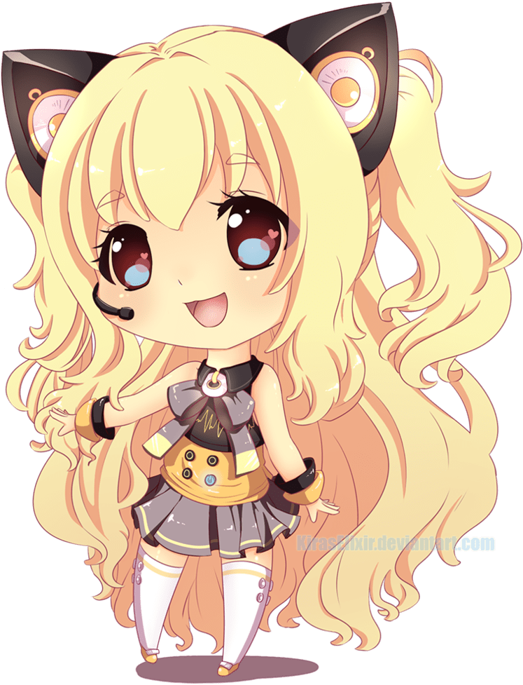 Anime Chibi Girl (1024x1188)