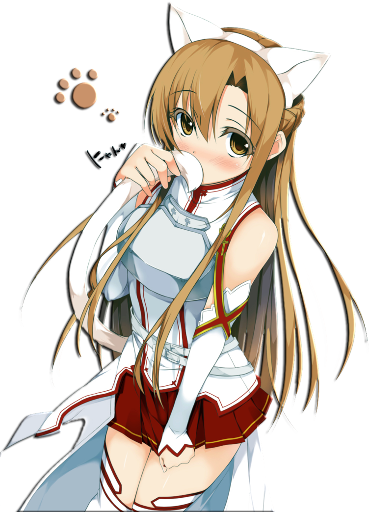 No Comments - - Sao Asuna Neko (758x1053)
